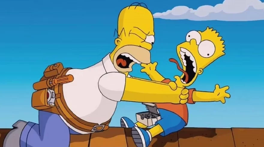 No momento você está vendo SIMPSONS: Desenho explica porque Homer parou de estrangular Bart