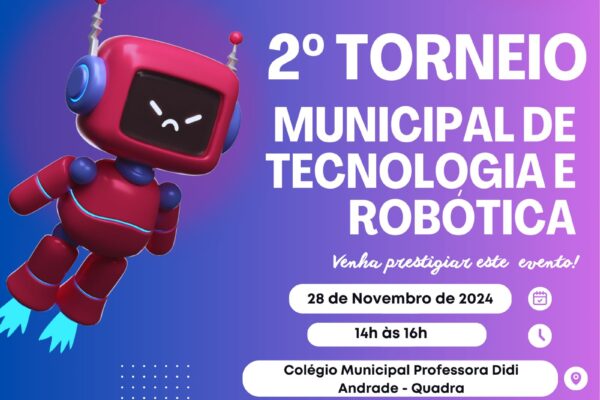 2º Torneio de Tecnologia e Robótica acontece em Itabira no dia 28/11