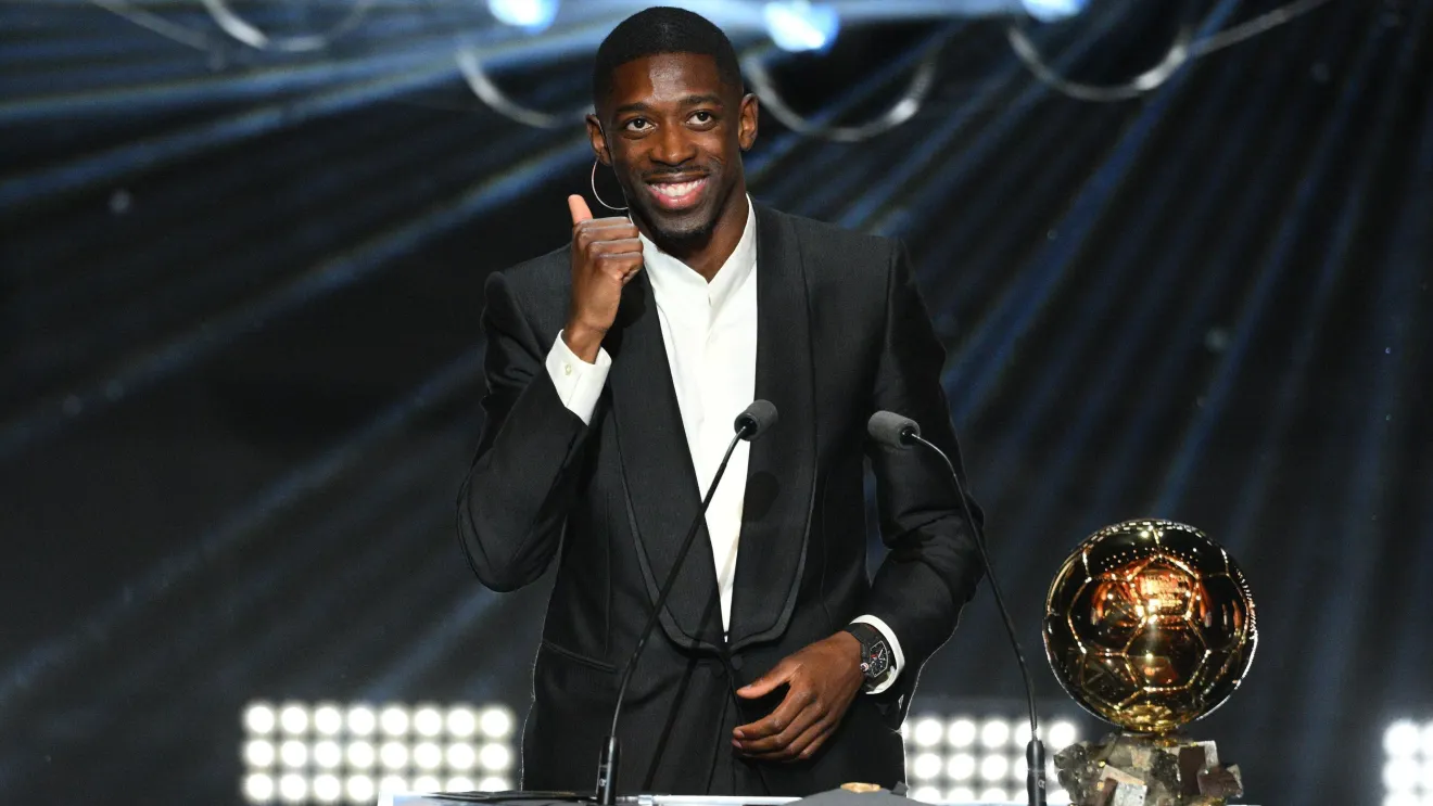 No momento você está vendo Ousmane Dembélé é eleito o melhor jogador do mundo na Bola de Ouro 2025