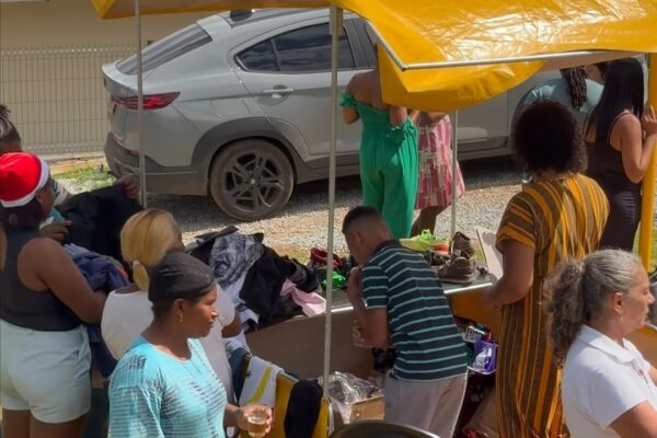 Ação do Dia de Doar mobiliza comunidade quilombola do Capoeirão e arrecada doações em Itabira