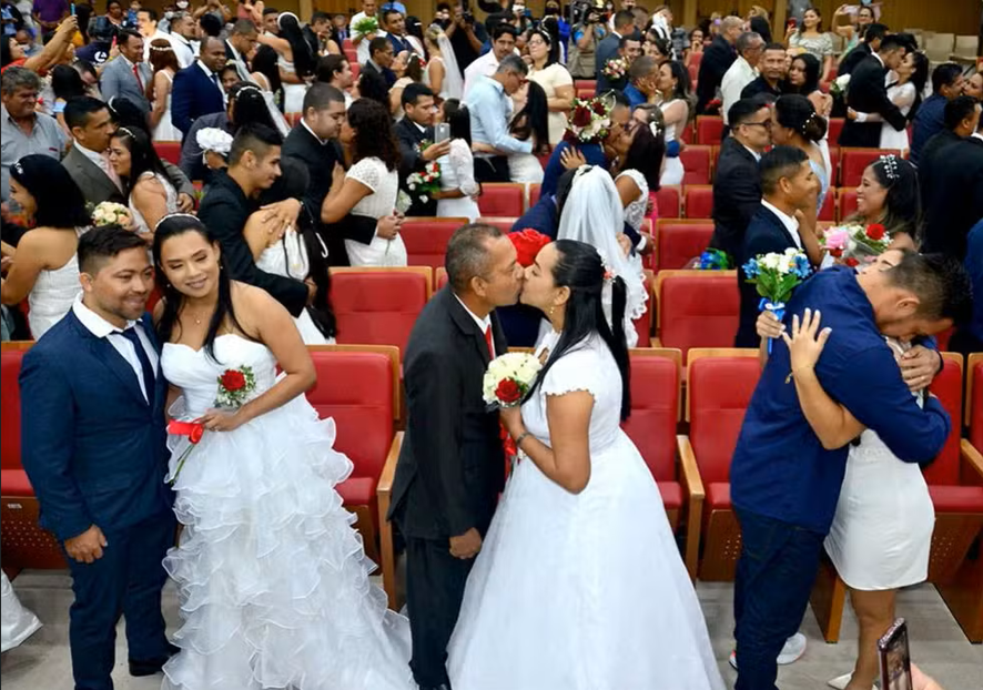 IMAGEM: Divulgação Casamento comunitário
