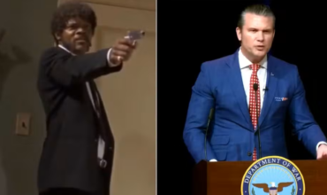 Secretário de Defesa dos EUA cita fala de filme como se fosse trecho bíblico durante culto no Pentágono