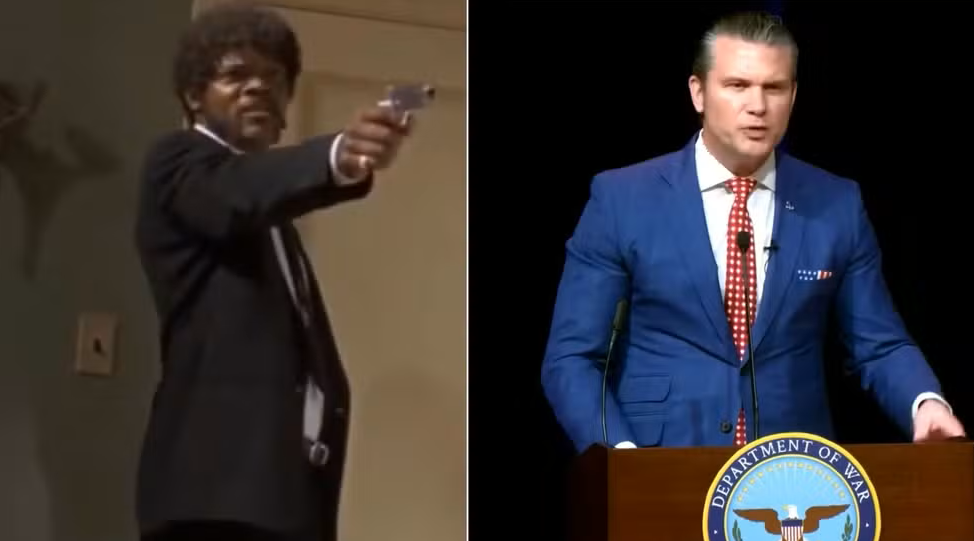 Secretário de Defesa dos EUA cita fala de filme como se fosse trecho bíblico durante culto no Pentágono