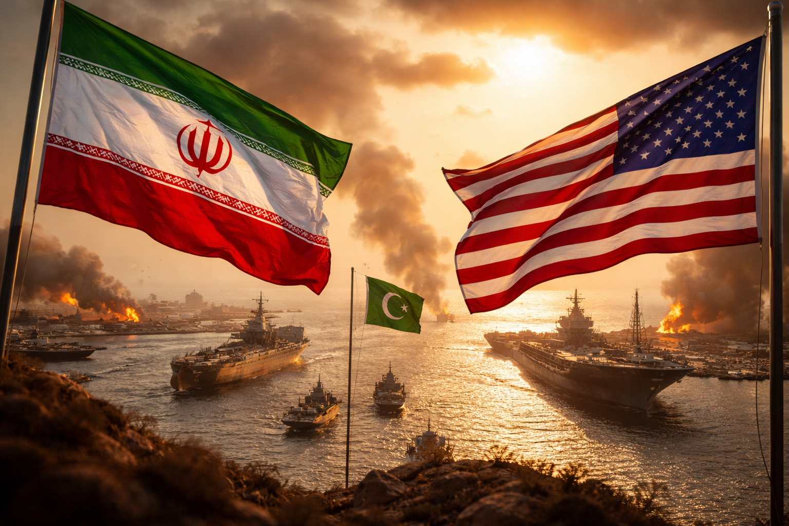 Irã e Estados Unidos recusam proposta de trégua do Paquistão, enquanto Teerã apresenta alternativa