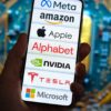 Tecnologia dispara nas bolsas e tem melhor mês desde a pandemia impulsionada pela inteligência artificial