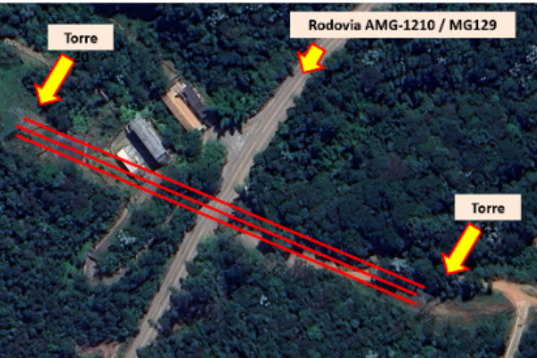 Trecho da MG-129 entre Itabira e Itabiruçu terá interdições nesta sexta-feira para manutenção elétrica