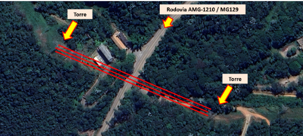 Trecho da MG-129 entre Itabira e Itabiruçu terá interdições nesta sexta-feira para manutenção elétrica