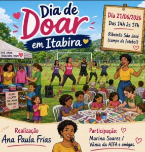 Leia mais sobre o artigo Dia de Doar promove tarde de solidariedade e integração na comunidade de Ribeirão São José